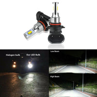2X HB3 9005 60W 12V Xenon White 6000K Light Car Headlight Lamp Globes Bulbs LED
