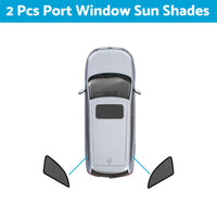 {{ Magnetic Mesh Sun Blind Shades Suitable for Audi Q5 FY 2017-2025 On Front Rear }} - Buy Car Parts Online at {{ Kaka Auto Parts }}.