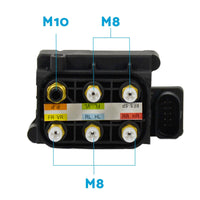 Air Suspension Valve Block Suitable For Mercedes-Benz GL350 ML250 W164 W251 X164