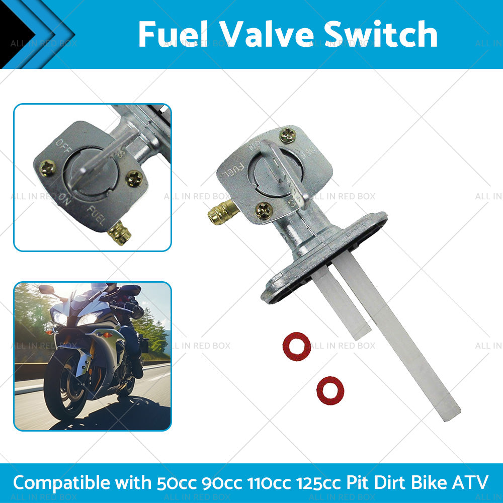 {{ Fuel Tap Switch Tank Petcock Suitable For 50cc 90cc 110cc 125cc Pit Dirt Bike }} - Buy Car Parts Online at {{ Kaka Auto Parts }}.