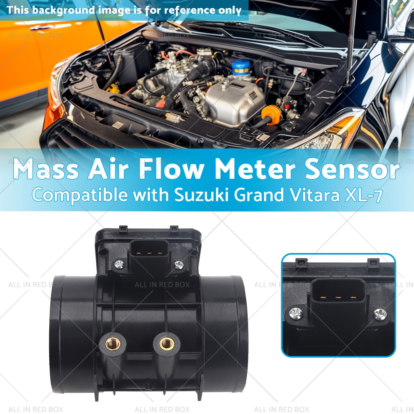 {{ Mass Air Flow Meter Sensor Suitable for Suzuki Grand Vitara XL-7 13800-52D00 }} - Buy Car Parts Online at {{ Kaka Auto Parts }}.