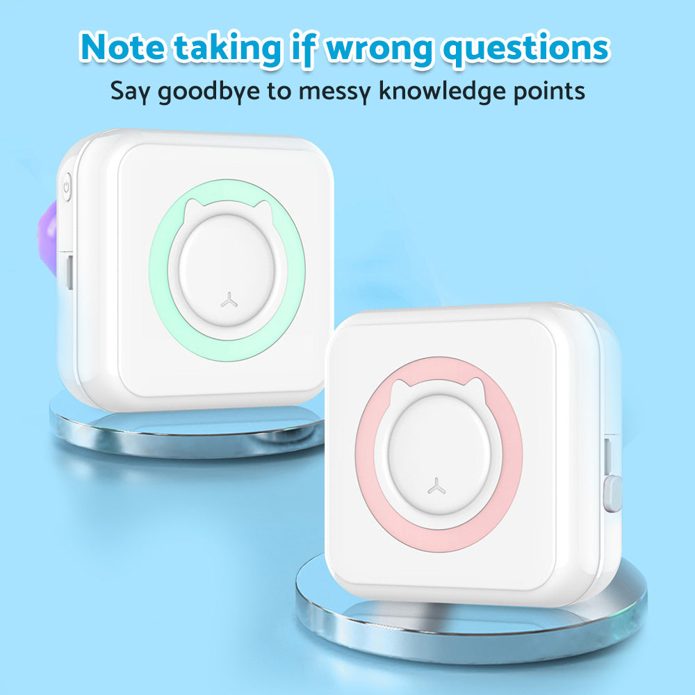 Mini Pocket Thermal Printer Suitable For Wireless Bluetooth Photo Paper Inkless Printing
