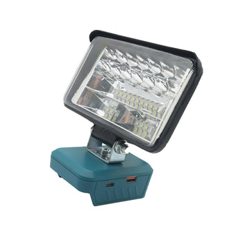 compare product 4in LED Work Light Suitable For Makita 18V Li-Ion Battery Workshop Flashlights