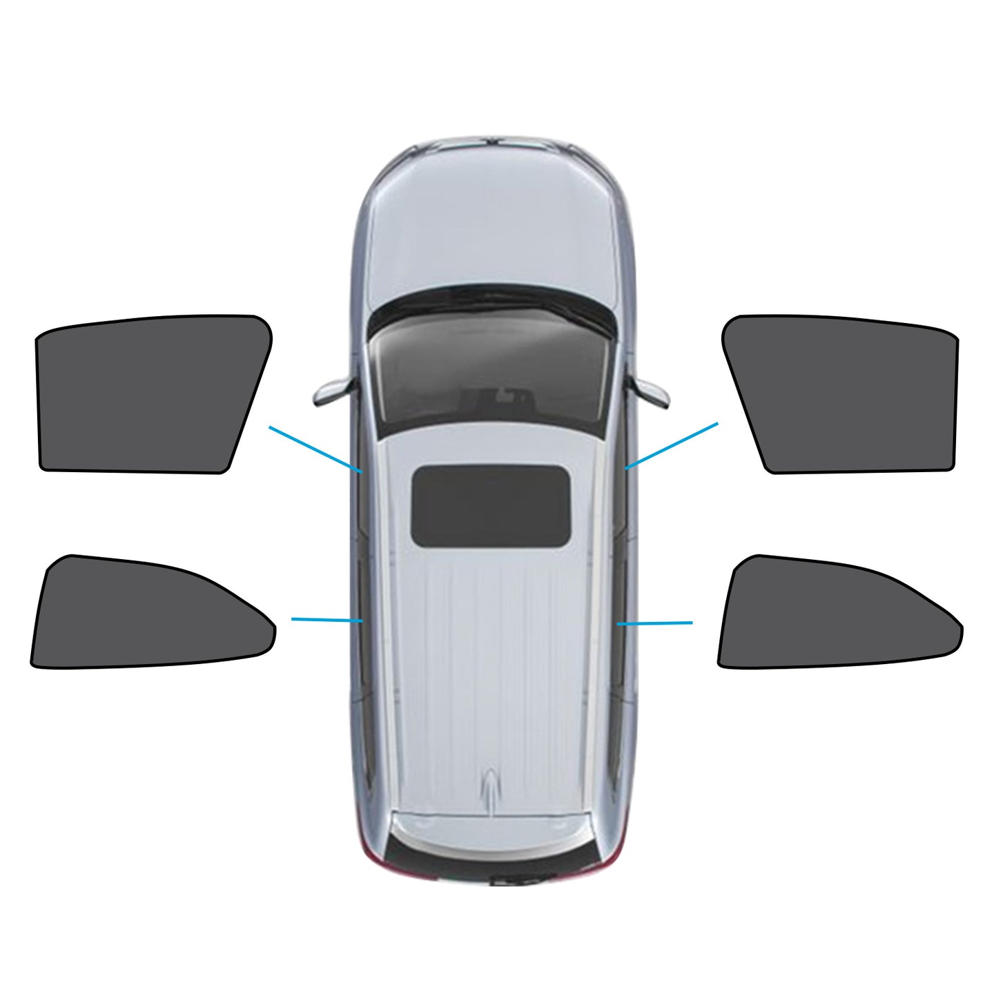 {{ Car Window Magnetic Mesh Sun Blind Shade Suitable for Lexus UX 2019-2024 }} - Buy Car Parts Online at {{ Kaka Auto Parts }}.