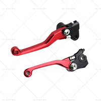 {{ Pair Pivot Brake Clutch Lever Red Suitable For Honda CRF250R CRF450R 2007-2012 }} - Buy Car Parts Online at {{ Kaka Auto Parts }}.
