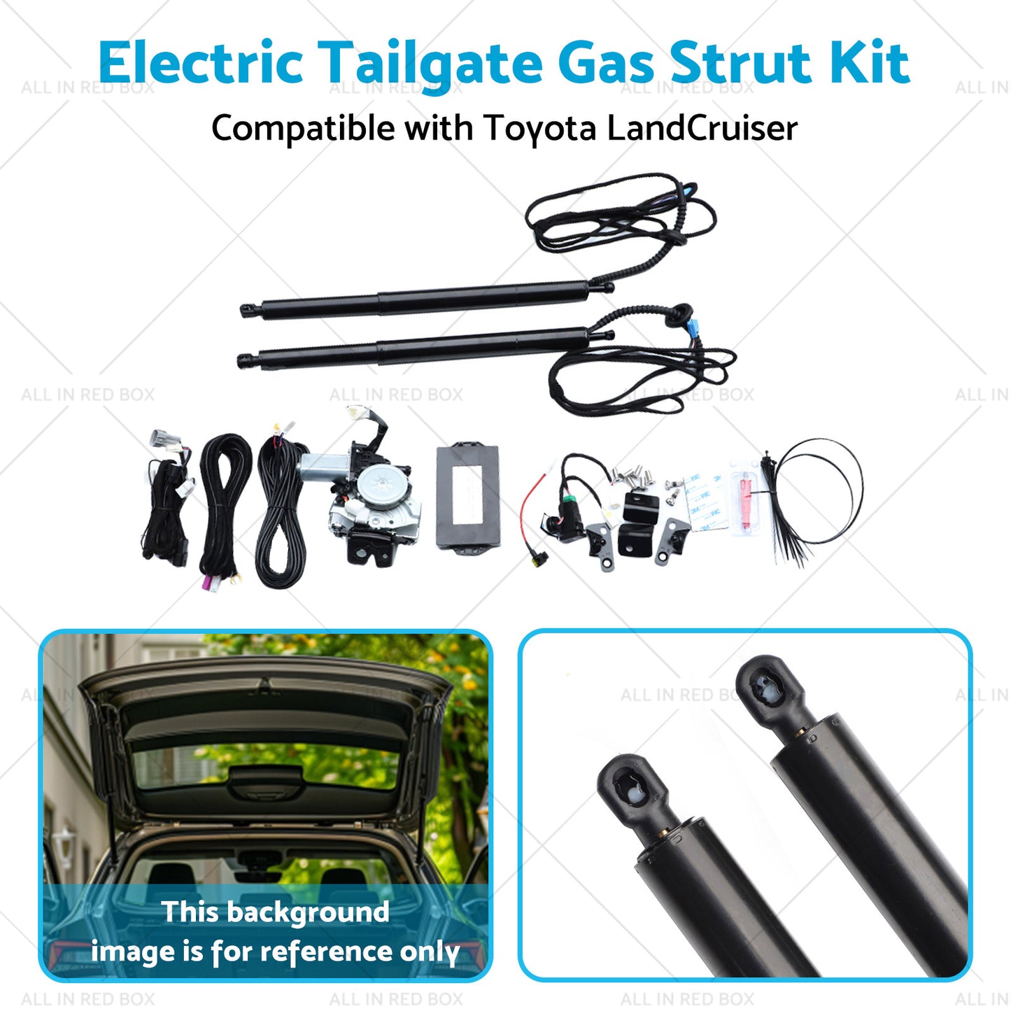 {{ Electric Tailgate Hatch Gas Strut kit Suitable For Toyota Land Cruiser 2012-2020 }} - Buy Car Parts Online at {{ Kaka Auto Parts }}.