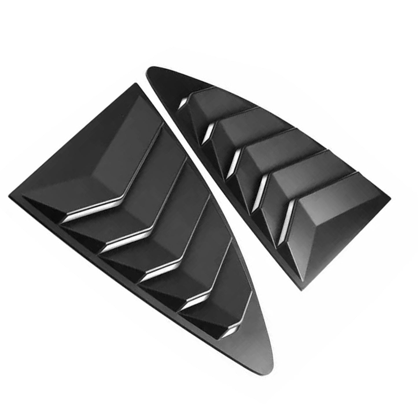 2x Car Rear Side Window Louvers Cover Suitable For Toyota 86 / Subaru BRZ 2013-2019