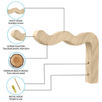 {{ Plant Hanger Hanging Plant Hook Wooden Hanging Basket Wall Plant Hook Flower Pot }} - Buy Car Parts Online at {{ Kaka Auto Parts }}.