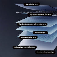 1Pcs Front Windscreen Sunshade Suitable For Nissan Patrol Armada 6th Gen Y62 18-