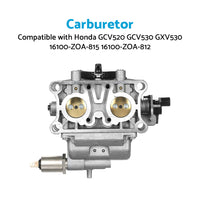 {{ Carburetor Suitable For Honda GCV520 GCV530 GXV530 16100-ZOA-815 16100-ZOA-812 }} - Buy Car Parts Online at {{ Kaka Auto Parts }}.
