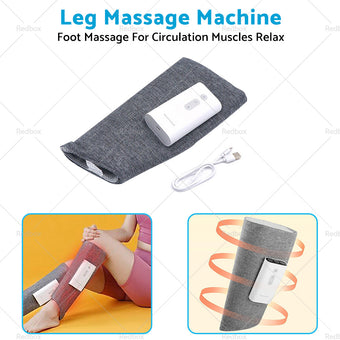 compare product Leg Massager Heated Air Compression Foot Massage For Circulation Muscles Relax