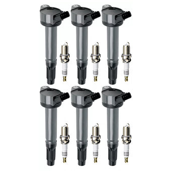 compare product 6x Ignition Coils & Iridium Plugs Suitable for Toyota Aurion/Kluger 3.5L