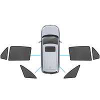 {{ Car Window Sun Shades Magnetic Mesh Suitable for Mercedes-Benz GLC 2015-2022 }} - Buy Car Parts Online at {{ Kaka Auto Parts }}.