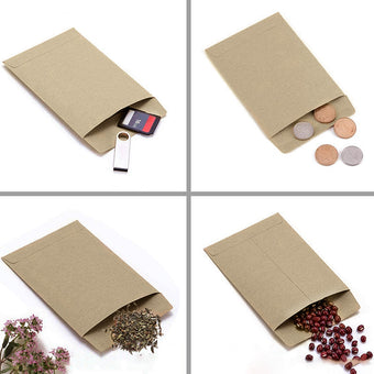 compare product 100/200PCS Coin Envelope Cash Check Ticket Salary Grain Seed Key Post Office