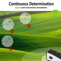 Golf Rangefinder With Slope 1200 Yards 7X Laser USB Charging Type-C Magnetic 7X Laser