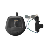 4x Power Operated Whale Tail T-Handle Folding Lock Suitable For Trailer Canopy Black DC 12V