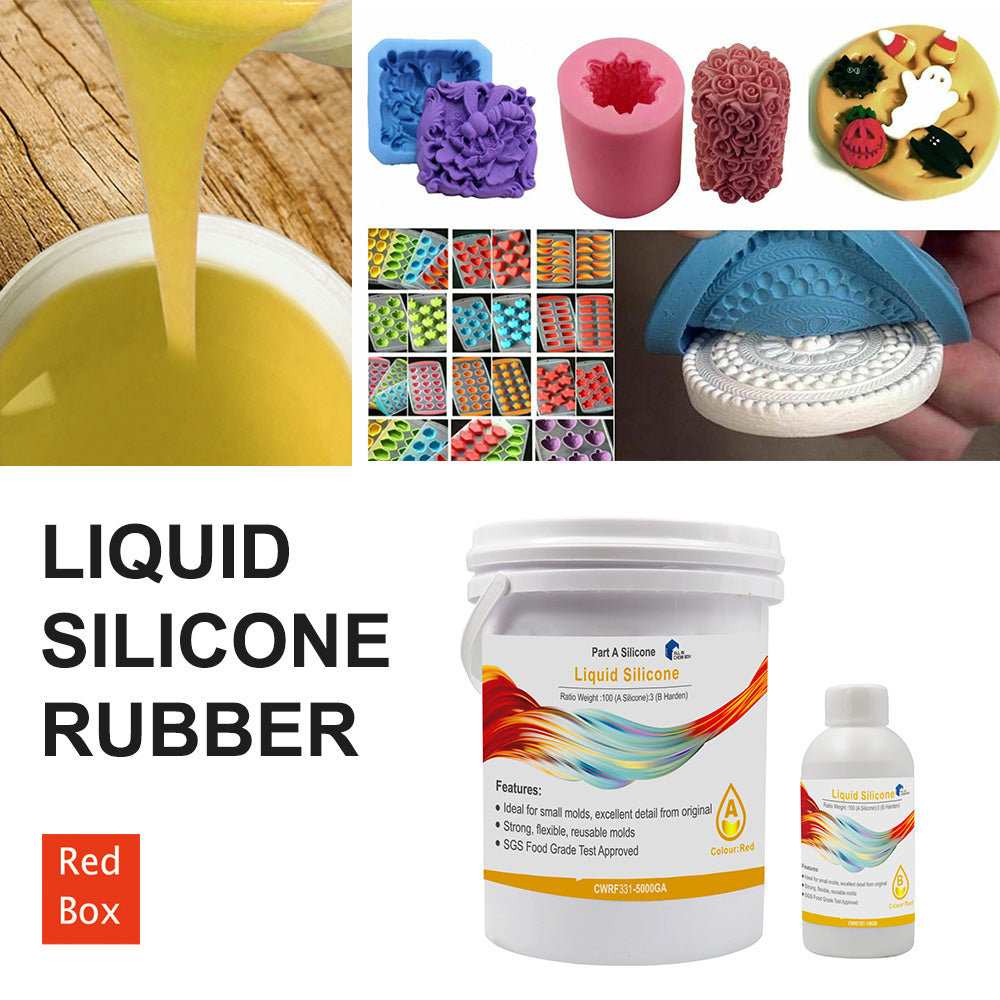 {{ SH25 Liquid Silicone Rubber Mould Making Kit 100 3 Mix - 1Kg 2Kg 5Kg 10Kg Yellow }} - Buy Car Parts Online at {{ Kaka Auto Parts }}.
