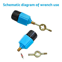 Inflatable Kayak, Boat & Stand-Up Paddle Board Air Valve Adapter Suitable For SUP Pump