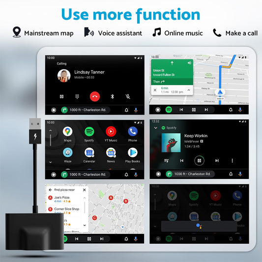 Auto Wireless CarPlay Adapter Suitable For Android Devices in Most Vehicles with CarPlay