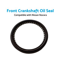 Front Crankshaft Oil Seal Suitable for Nissan Navara D22 D40 2.5L YD25 Engine