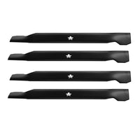 Mower Blades 4x Suitable For 42-Inch Husqvarna / Craftsman / Poulan Mowers 5321388871 / 138971