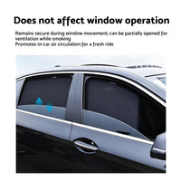 Magnetic Car Window Sun Shades Sun Blind Suitable For Kia EV5 2023-2025