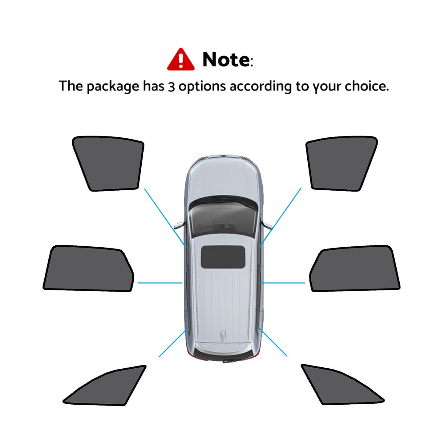 {{ Magnetic Mesh Sun Blind Shades Suitable for Audi A4 Wagon B9 2016+On Front/Rear }} - Buy Car Parts Online at {{ Kaka Auto Parts }}.