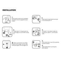 {{ 1 Set Bike MTB Dropper Seat Post Internal/External Cable Routing 30. 9/31. 6mm }} - Buy Car Parts Online at {{ Kaka Auto Parts }}.