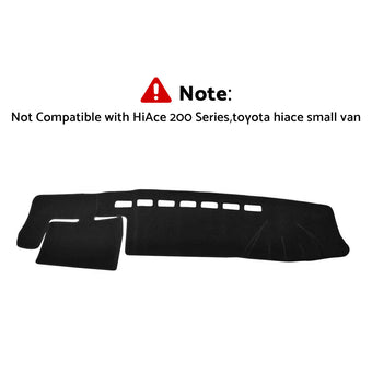 compare product Dash Mat Suitable For Toyota Hiace 2005-2018 SLWB Van Non-Slip Dashboard Cover