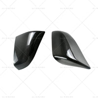 {{ 2x Real Carbon Fiber Wing Side Mirror Cover Trim Suitable For Tesla Model S }} - Buy Car Parts Online at {{ Kaka Auto Parts }}.