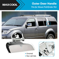 {{ REAR LH Left Hand Outer Door Handle Chrome For Nissan Pathfinder R51 2005-2013 }} - Buy Car Parts Online at {{ Kaka Auto Parts }}.