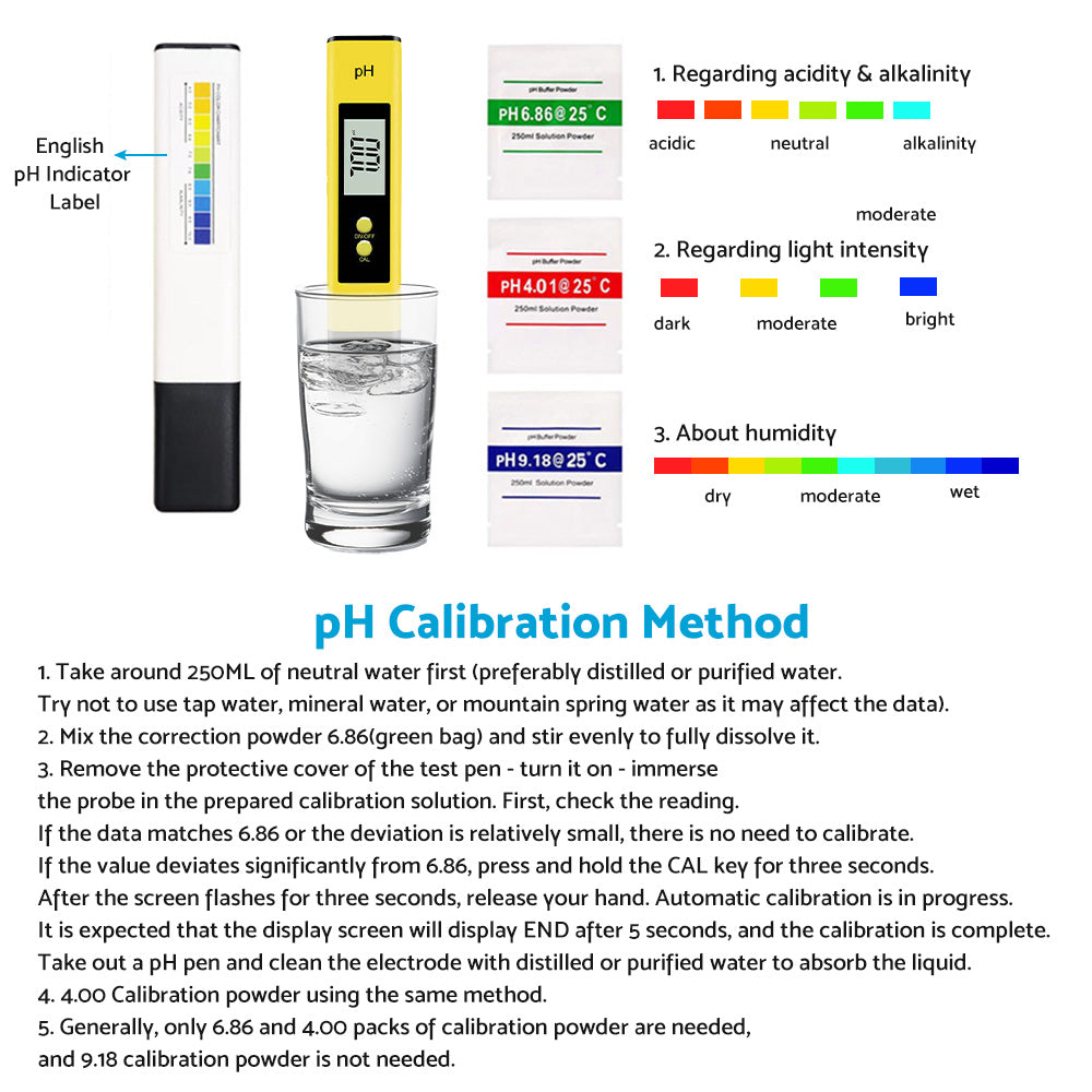 {{ PH Meter TDS PPM Meter Soild PH Tester 3 in 1 for Home Water and Garden Soil Use }} - Buy Car Parts Online at {{ Kaka Auto Parts }}.
