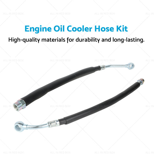 Engine Oil Cooler Hose Kit Suitable For Mitsubishi Pajero 3. 0 Wagon 1991-2000