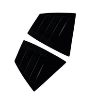 2x Rear Quarter Window Louver Trim Suitable For Subaru WRX STI VA 14-21 Black