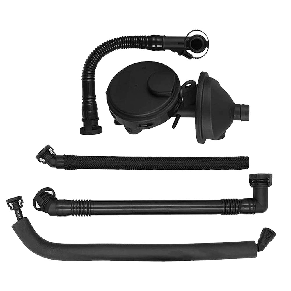 5x Crankcase Vent Valve & Breather Hose Kit Suitable For BMW M52 / M54 E46 / X3 / X5