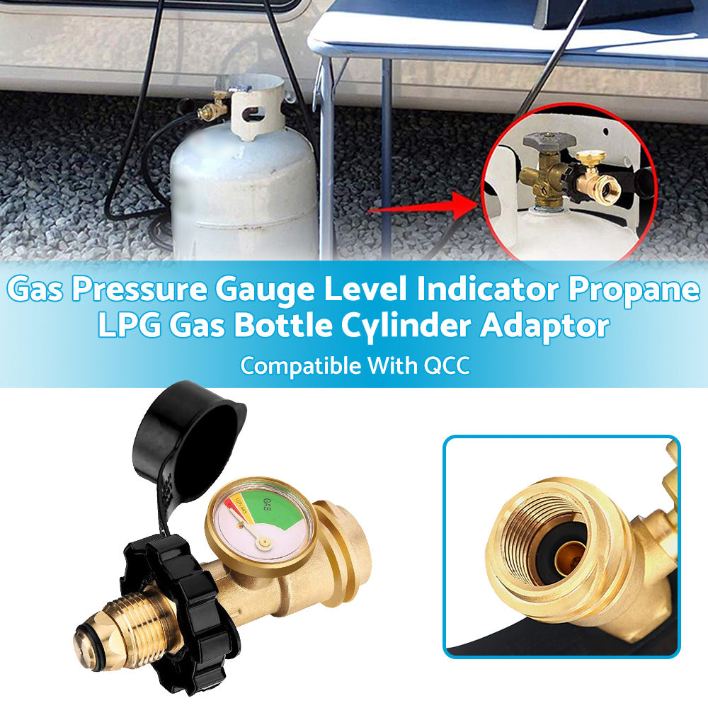 {{ Suitable For QCC Gas Pressure Gauge Level Indicator Propane Gas Bottle Cylinder }} - Buy Car Parts Online at {{ Kaka Auto Parts }}.