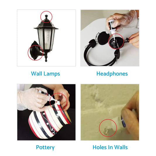 Strong Powder Adhesive Repair Kit – 7s Quick Bonding Glue for Multi-Surface Fixing