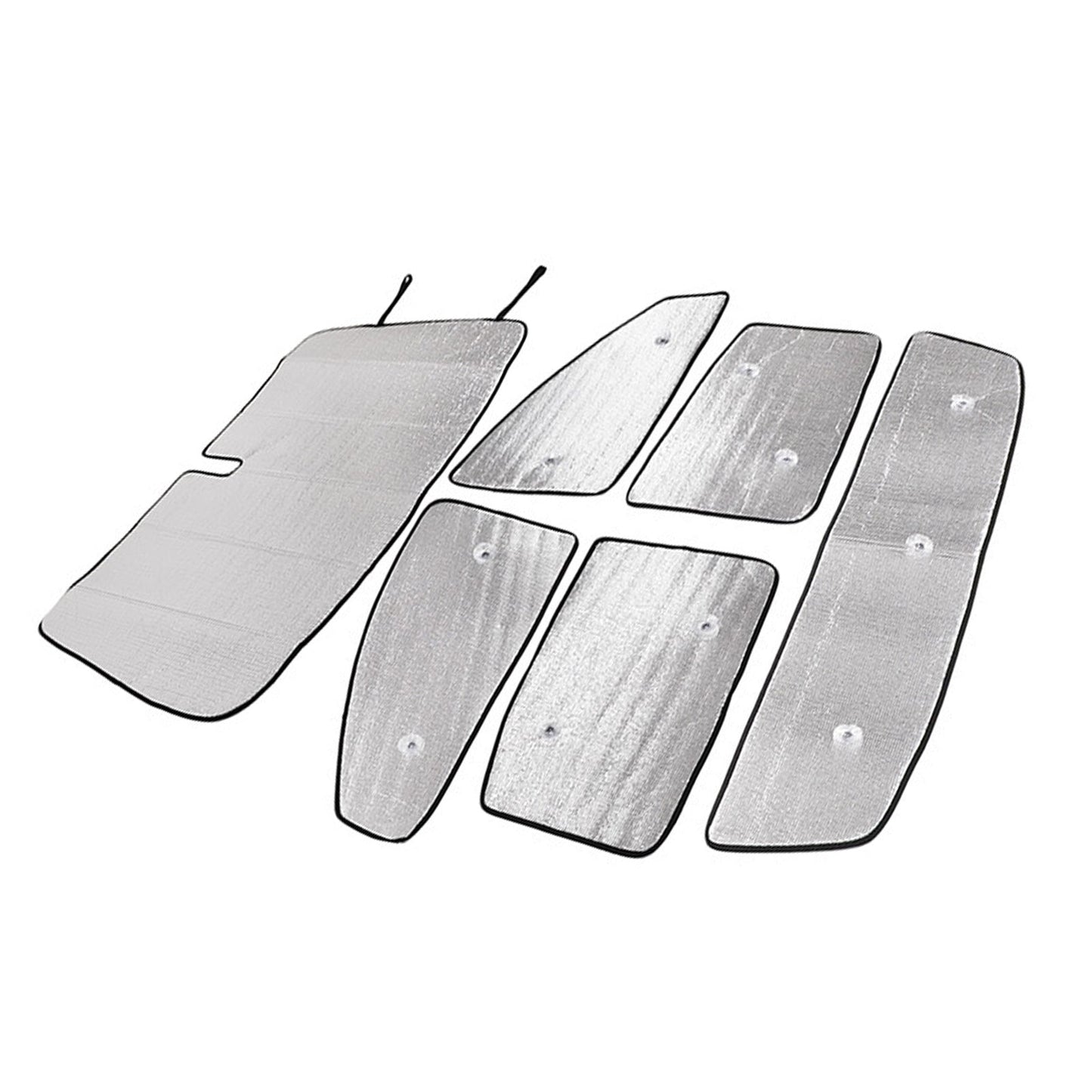 6x Car Sunshade Window Sun Shade Windscreen Visor Suitable For Ford Ranger 2015-2024