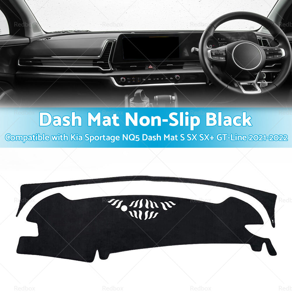 {{ Non-Slip Dash Mat Suitable For Kia Sportage NQ5 Dash Mat S SX SX+ GT-Line 21-22 }} - Buy Car Parts Online at {{ Kaka Auto Parts }}.