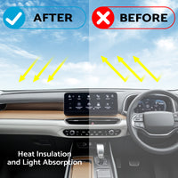 {{ Non-Slip Dash Mat Dashboard Cover Suitable For Hyundai SantaFe Santa Fe 18-23 }} - Buy Car Parts Online at {{ Kaka Auto Parts }}.