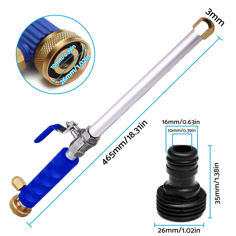 {{ Hydro Jet High Pressure Power Washer Water Spray Gun Nozzle Wand House Cleaner }} - Buy Car Parts Online at {{ Kaka Auto Parts }}.