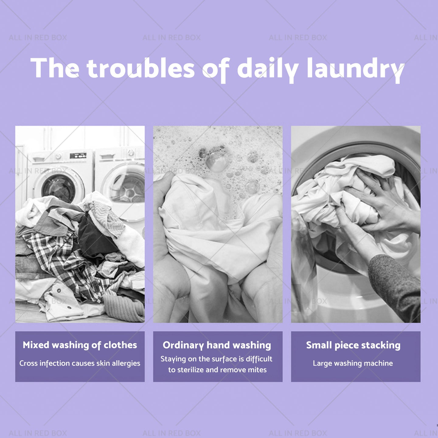 {{ 8L Foldable Washing Machine Portable 3 Modes Deep Cleaning Automatic Washer 240V }} - Buy Car Parts Online at {{ Kaka Auto Parts }}.