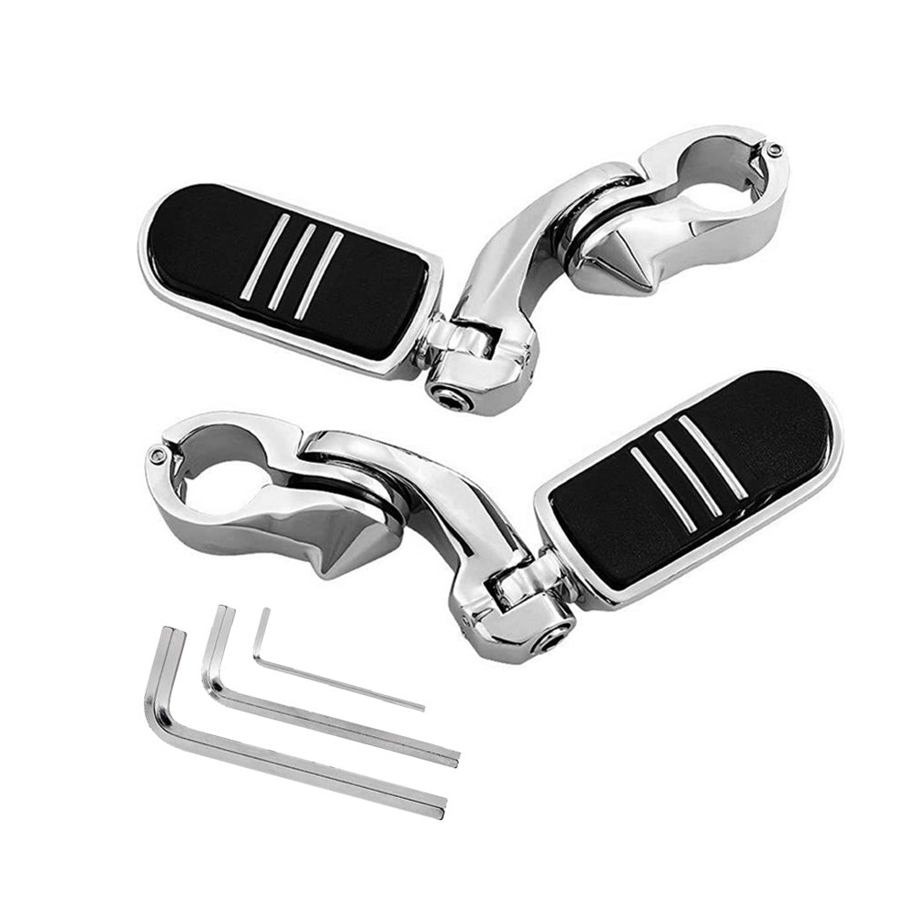 Motorcycle Highway Foot Pegs Suitable For Harley Davidson Street Glide & Road Glide