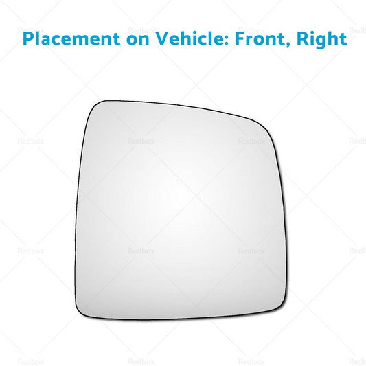 Front Right Driver Side Mirror Glass Suitable For Hyundai iMax/iLoad TQ 2008-Onward