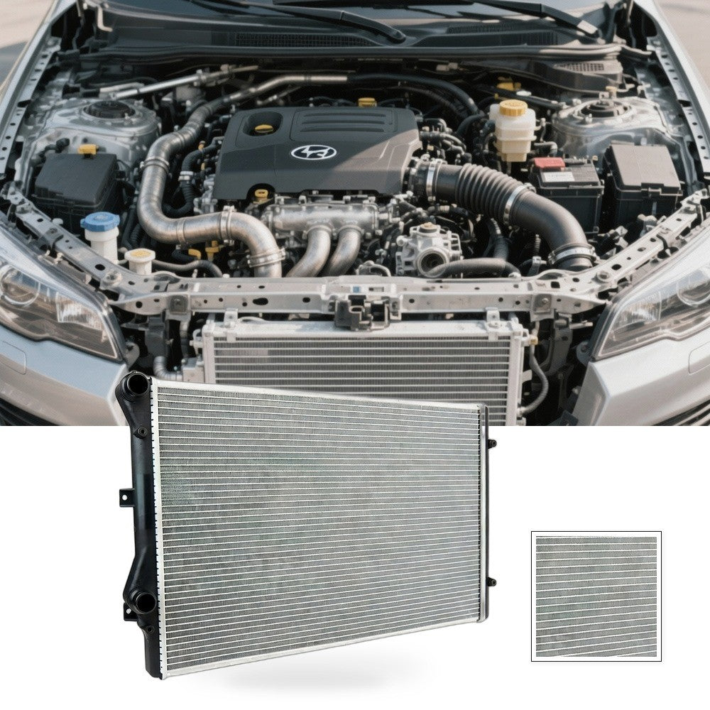 {{ Radiator Suitable for Audi TT 8J 1.8T 2006-2014 1.8L Engine Cooling }} - Buy Car Parts Online at {{ Kaka Auto Parts }}.