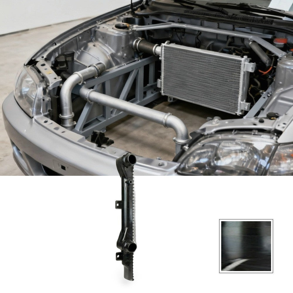 {{ Radiator Suitable for Volkswagen EOS 1F 1.4 TSI 2006-2011 650x26x400mm }} - Buy Car Parts Online at {{ Kaka Auto Parts }}.