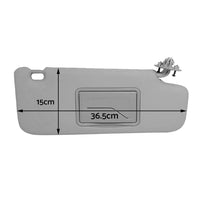 Sun Visor Driver Right Side Suitable For Holden Barina TM 2011-2018, Ref. 95327507