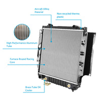 {{ RADIATOR FIT JEEP WRANGLER YJ TJ RHD 4. 0L 6cyl  1987-2006? Auto  and  Manual }} - Buy Car Parts Online at {{ Kaka Auto Parts }}.