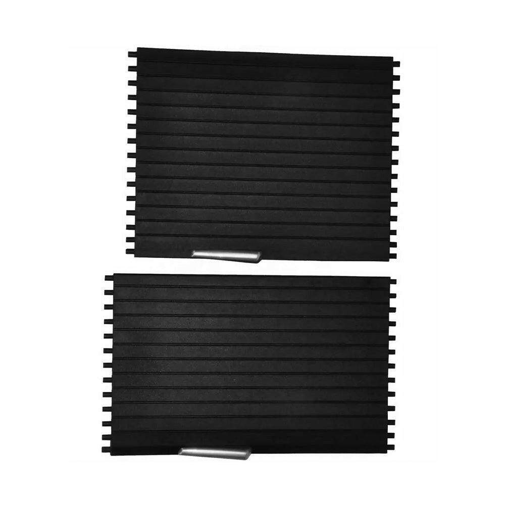 Console Cup Holder Roller Blind Cover Kit Suitable For BMW X5 E70 X6 E71 2007-2014