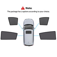 {{ Magnetic Sun Shades Suitable For Nissan Tiida 2004-2010 C11 Hatch Front Windows }} - Buy Car Parts Online at {{ Kaka Auto Parts }}.